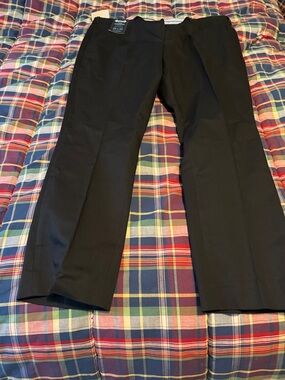 Murano Black Men's Dress Pants - Classic Straight Fit